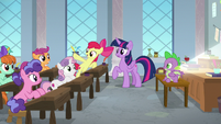 Apple Bloom "we wanna go to your school!" S8E12