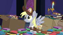 So, Derpy is part of the pony version of Fed-Ex? ...okay, I guess.