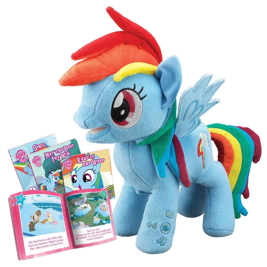 my little pony singing rainbow dash toy
