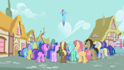 Pony Crowd Cheering S2E8