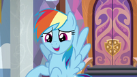 Rainbow "how boring would that be?" S8E17