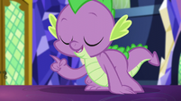 Spike "check!" S5E26