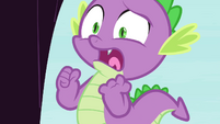 Spike "oh, no!" S4E16