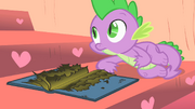 Spike and the burned book S1E24