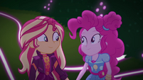 Sunset and Pinkie Pie having fun EGSBP