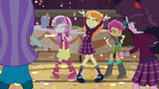 Sweetie Belle and Scootaloo dancing EG3.png