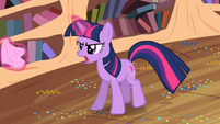 Twilight chasing Spike S2E10