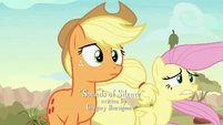 AJ and Fluttershy with windswept manes S8E23