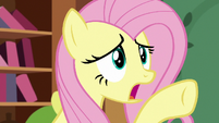 Fluttershy super-worried about Angel S7E5