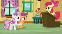 Sweetie Belle "Maybe whatever we want?" S6E4