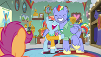 Bow Hothoof and Windy Whistles filled with pride S7E7