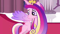 Cadance without her cutie mark S4E26