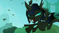 Changelings fly to attack S5E26