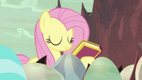 Fluttershy closes the storybook S9E9