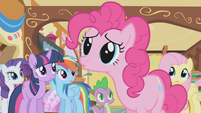 Pinkie Pie "I did this party to improve your attitude" S1E05