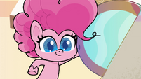 Pinkie Pie opening her oven door PLS1E11b