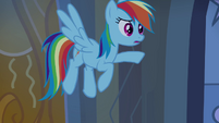 Rainbow Dash "why weren't you scared?" S4E03