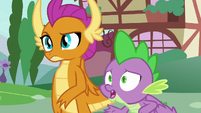 Spike asks Sludge if he's okay S8E24