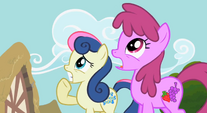 Sweetie Drops and Berryshine are terrified S2E8