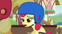 Apple Bloom singing half-heartedly S6E14