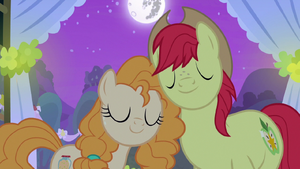 Bright Mac and Pear Butter happily wed S7E13