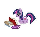 FANMADE Twilight Reading Sprite.gif