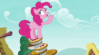 Pinkie Pie "I was trying to fix the top pie" S7E23