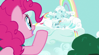 Pinkie Pie calling out to Rainbow Dash S6E15