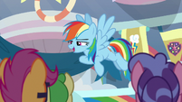 Rainbow Dash "my genius happened!" S8E12