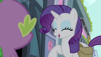 Rarity giggling S4E23