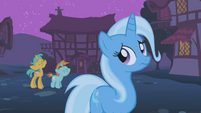 Snips and Snails have confidence in Trixie.