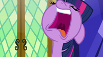 Twilight Sparkle shouting "at all!" S9E1