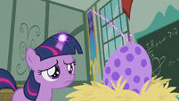 Filly Twilight only manages a tiny spark S5E25