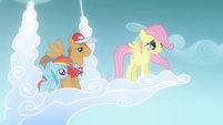 Fluttershy about to fly (Flashback) S2E22