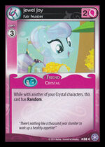 Jewel Joy, Fair Feaster card MLP CCG