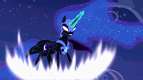 Nightmare Moon prepares to fight once more