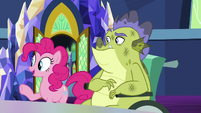 Pinkie "there's a hole and everything!" S8E24