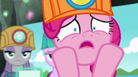 Pinkie Pie panicking "they're not bonding!" S7E4