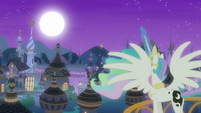 Princess Celestia raising the moon S7E10