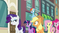 Rarity "I suppose it didn't make the cut" S6E9