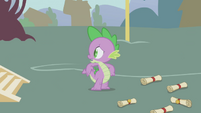 Spike "dragons are fireproof" S1E05