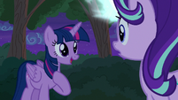 Thorax disguised as Twilight Sparkle S6E25