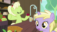 Young Granny dismissing Grand Pear S7E13