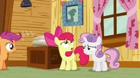 Sweetie Belle, it wouldn't be an adventure without all three CMC's.