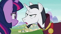 Chancellor Neighsay "your school is a disaster!" S8E1