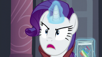 Rarity "They were clearly cut with shears" S5E15