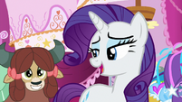 Rarity "when I'm finished with you" S9E7