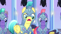 Royal guard 1 "did you see the changeling?" S6E16