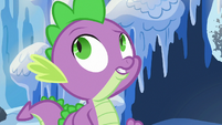 Spike goes back to Thorax's cave S6E16