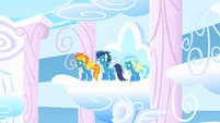 Spitfire and the other two Wonderbolts.